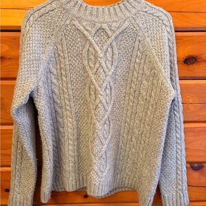 Abercrombie & Fitch Vintage Cable Knit Sweater